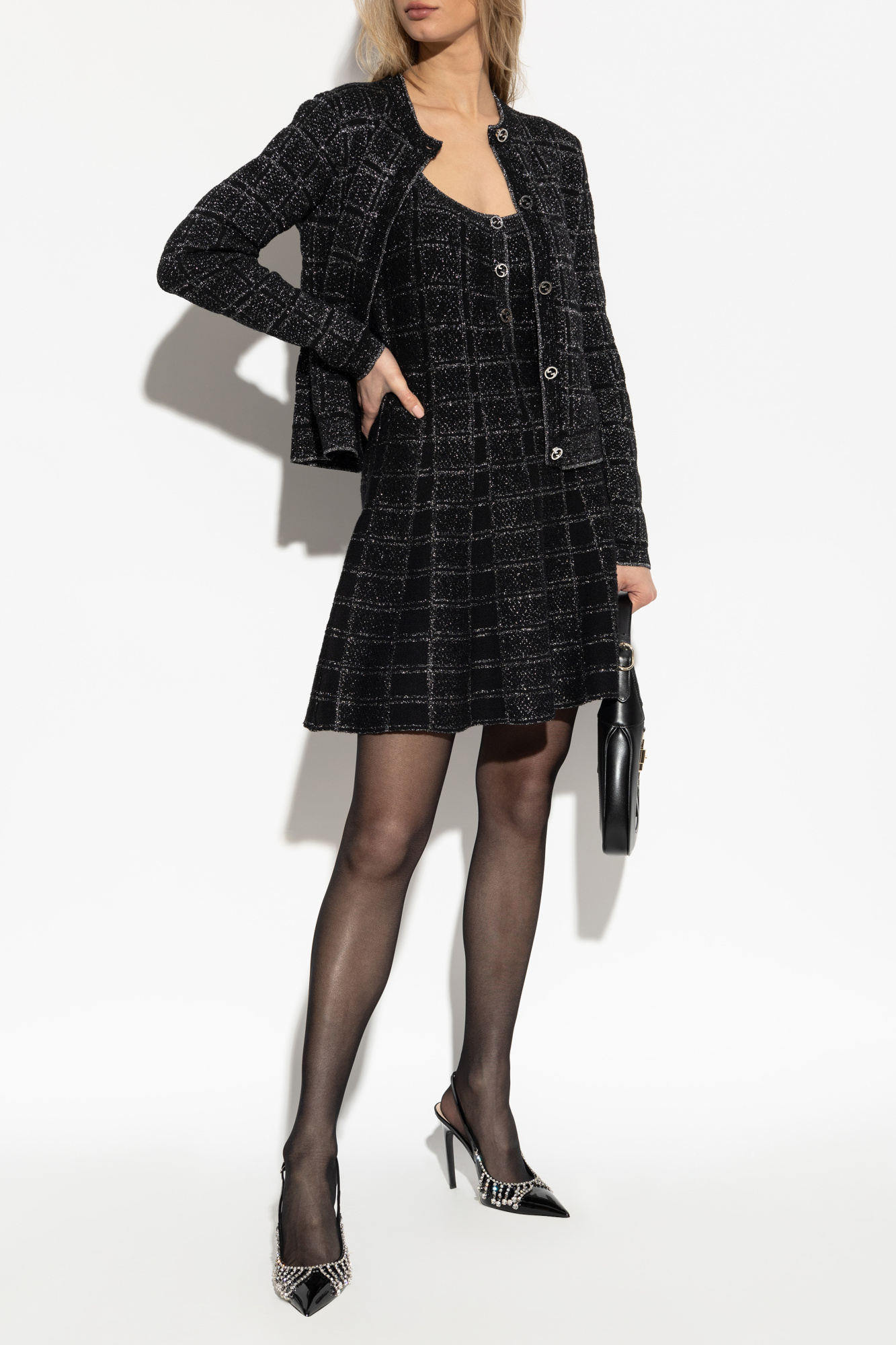Gucci Cardigan with Lurex thread | Women's | Vitkac
